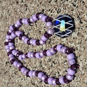 Kandi rave pendant necklace